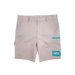 Design Men's Gray Shorts Slant Pants Custom Part Contrast Color Shorts White Embroidered Logo Sailing Nautical Slant Design Company H277 Design Men's Gray Shorts Slant Pants Custom Part Contrast Color Shorts White Embroidered Logo Sailing Nautical Slant Design Company H277